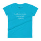 T-shirt à Manches Courtes Ajusté pour Femmes (La force reste ma seule option)